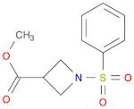 Methyl 1-(benzenesulfonyl)azetidine-3-carboxylate