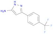 3-(4-(Trifluoromethyl)phenyl)-1H-pyrazol-5-amine