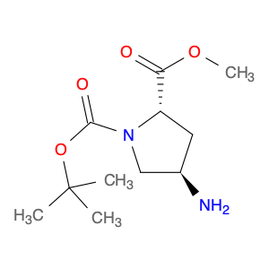 1-tert-butyl 2-methyl (2S,4R)-4-aminopyrrolidine-1,2-dicarboxylate