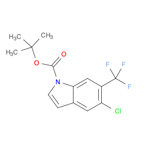 1-Boc-5-Chloro-6-trifluoromethyl-1H-indole