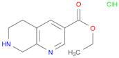 Ethyl 5,6,7,8-tetrahydro-1,7-naphthyridine-3-carboxylate hydrochloride