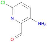 3-Amino-6-chloropicolinaldehyde