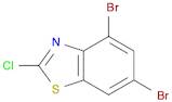 4,6-Dibromo-2-chlorobenzo[d]thiazole