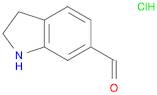 Indoline-6-carbaldehyde hydrochloride