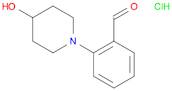 2-(4-HYDROXYPIPERIDIN-1-YL)BENZALDEHYDE HYDROCHLORIDE