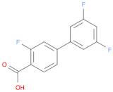 3,3',5'-Trifluoro-[1,1'-biphenyl]-4-carboxylic acid