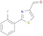 2-(2-Fluorophenyl)thiazole-4-carbaldehyde