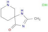 2-Methyl-1,3,7-triazaspiro[4.5]dec-2-en-4-one hydrochloride