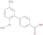 2'-Methoxy-5'-methyl-[1,1'-biphenyl]-4-carboxylic acid