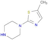 Piperazine, 1-(5-methyl-2-thiazolyl)- (6CI,9CI)