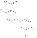 4,4'-Difluoro-3'-methyl-[1,1'-biphenyl]-3-carboxylic acid