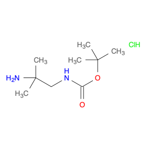 1-N-Boc-2-Methylpropane-1,2-diamine hydrochloride