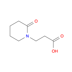 1-Piperidinepropanoic acid, 2-oxo-