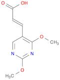 (E)-3-(2,4-Dimethoxypyrimidin-5-yl)acrylic acid