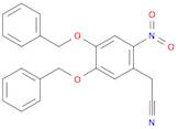 2-(4,5-Bis(benzyloxy)-2-nitrophenyl)acetonitrile