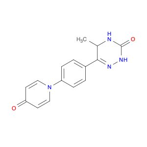 5-Methyl-6-(4-(4-oxopyridin-1(4H)-yl)phenyl)-4,5-dihydro-1,2,4-triazin-3(2H)-one
