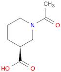 3-Piperidinecarboxylicacid, 1-acetyl-, (3S)-