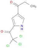 1-(5-(2,2,2-Trichloroacetyl)-1H-pyrrol-3-yl)propan-1-one