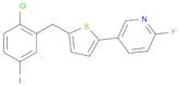 2-(2-Chloro-5-iodine benzyl)-5-(3-(6-fluoro-pyridyl)) thiophene