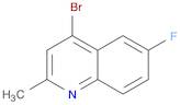 4-Bromo-6-fluoro-2-methylquinoline