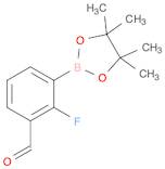 2-Fluoro-3-(4,4,5,5-tetramethyl-1,3,2-dioxaborolan-2-yl)benzaldehyde