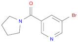 5-BROMO-3-(PYRROLIDIN-1-YLCARBONYL)PYRIDINE