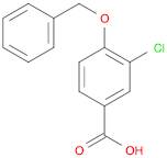 Benzoic acid, 3-chloro-4-(phenylmethoxy)-