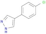 1H-Pyrazole,4-(4-chlorophenyl)-