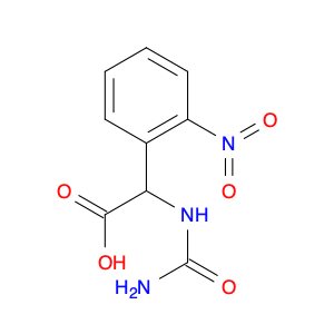 2-(2-Nitrophenyl)-2-ureidoacetic acid