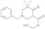 Ethyl 1-benzyl-5,5-difluoro-4-oxopiperidine-3-carboxylate