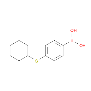 4-(Cyclohexylsulfanyl)phenylboronic acid