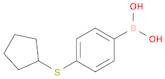 4-(Cyclopentylsulfanyl)phenylboronic acid