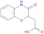 2H-1,4-Benzoxazine-2-aceticacid, 3,4-dihydro-3-oxo-