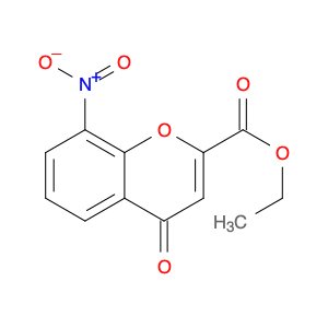 8-NITRO-4-OXO-4H-1-BENZOPYRAN-2-CARBOXYLIC ACID ETHYL ESTER