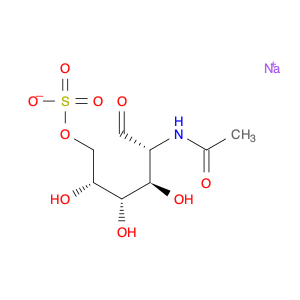 Sodium (2R,3S,4R,5R)-5-acetamido-2,3,4-trihydroxy-6-oxohexyl sulfate