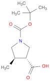 (3R,4R)-1-(tert-Butoxycarbonyl)-4-methylpyrrolidine-3-carboxylic acid