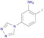 2-FLUORO-5-(4H-1,2,4-TRIAZOL-4-YL)ANILINE