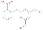 2-((4,6-Dimethoxypyrimidin-2-yl)thio)benzoic acid