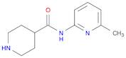 4-Piperidinecarboxamide,N-(6-methyl-2-pyridinyl)-