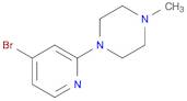 1-(4-Bromopyridin-2-yl)-4-methylpiperazine