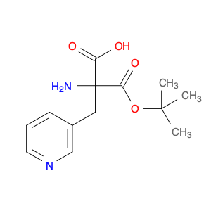 3-Pyridinepropanoicacid, a-[[(1,1-dimethylethoxy)carbonyl]amino]-(9CI)