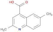 2,6-Dimethylquinoline-4-carboxylic acid