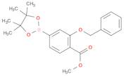 Methyl 2-(benzyloxy)-4-(4,4,5,5-tetramethyl-1,3,2-dioxaborolan-2-yl)benzoate