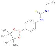 1-Ethyl-3-(4-(4,4,5,5-tetramethyl-1,3,2-dioxaborolan-2-yl)phenyl)thiourea