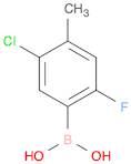 5-Chloro-2-fluoro-4-methylbenzeneboronic acid