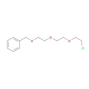 Benzene, [[2-[2-(2-chloroethoxy)ethoxy]ethoxy]methyl]-
