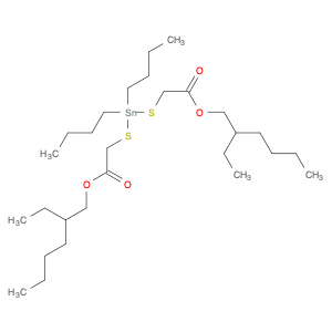 8-Oxa-3,5-dithia-4-stannatetradecanoicacid, 4,4-dibutyl-10-ethyl-7-oxo-, 2-ethylhexyl ester