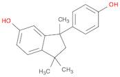 3-(4-Hydroxyphenyl)-1,1,3-trimethyl-2,3-dihydro-1H-inden-5-ol