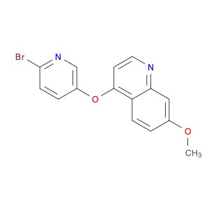4-((6-Bromopyridin-3-yl)oxy)-7-methoxyquinoline