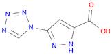 5-(1H-Tetrazol-1-yl)-1H-pyrazole-3-carboxylic acid